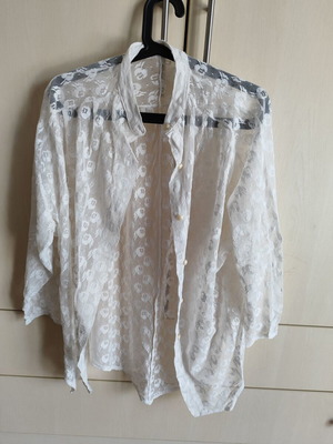 Lace shirt A.A UNDERWEAR used with defects