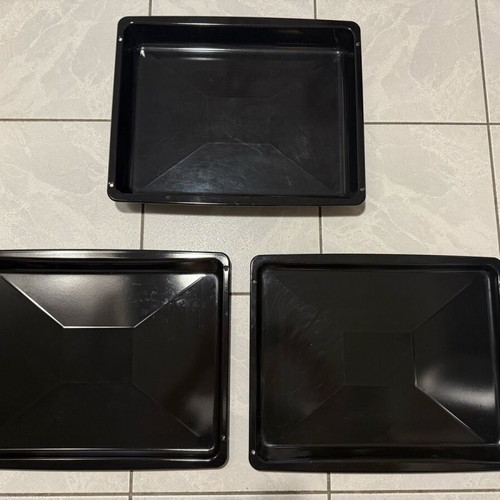 Blomberg OEN93S23X enamel baking trays set of 3 new