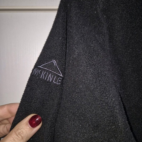 Mc Kinley jacket with removable fleece, black, like new