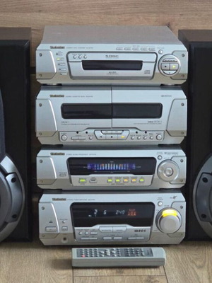 Technics SC-EH760 ηχοσύστημα μεταχειρισμένο με 5-δισκο CD changer και Dolby Pro Logic