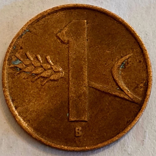 1 Rappen Switzerland 1948 coin like new