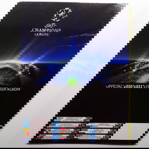 Panini Champions League 2010-2011 Άλμπουμ Κενό - Eλληνική έκδοση
