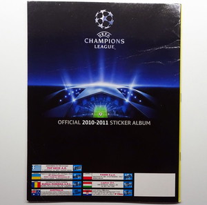 Panini Champions League 2010-2011 Άλμπουμ Κενό - Eλληνική έκδοση