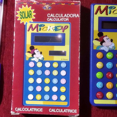 Children's Solar calculator 1987 and 1997 new condition