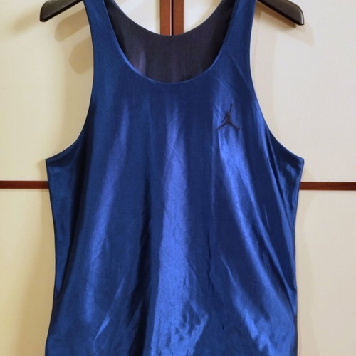 Nike Vintage 90s Air Jordan - Double Face Basketball Jersey Blue