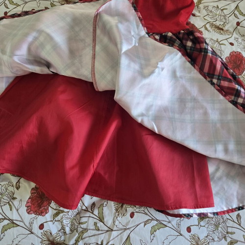 H&M dress like new, red, sizes 134-140 cm