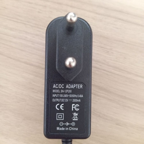 AC-DC Power Adaptor SN-12P200 used for 12V 0.48A