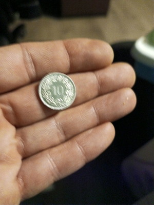 Swiss 10 Rappen Coin 2012 New