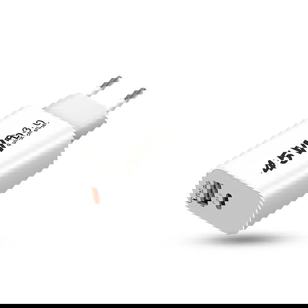 Φορτιστής Τοίχου USB-C 45W – Διπλή Θύρα PD & QC, Γρήγορη Φόρτιση (Καινούργιος)