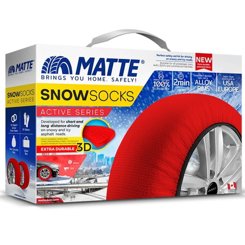 Matte Small snow anti-slip cloths, new, pack of 2