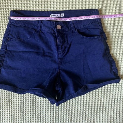 Stradivarius blue shorts like new, sizes XS and S