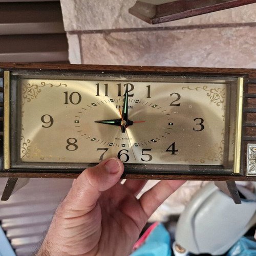 Old Japan clock used for collection