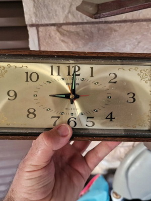 Old Japan clock used for collection