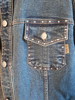 Denim τζάκετ γυναικείο Gloria σαν καινούργιο, μπλε, μέγεθος XXL