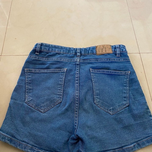 Denim shorts Pink Woman size 38 in very good condition