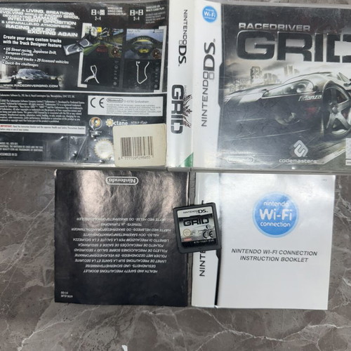 Nintendo DS RaceDriver GRID PAL Edition CIB like new