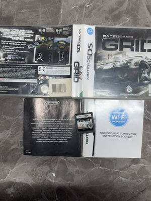 Nintendo DS RaceDriver GRID PAL Edition CIB like new