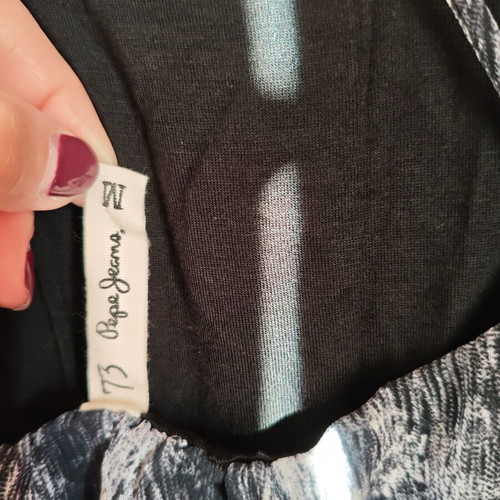 Pepe Jeans women's dress like new, black gray, size M