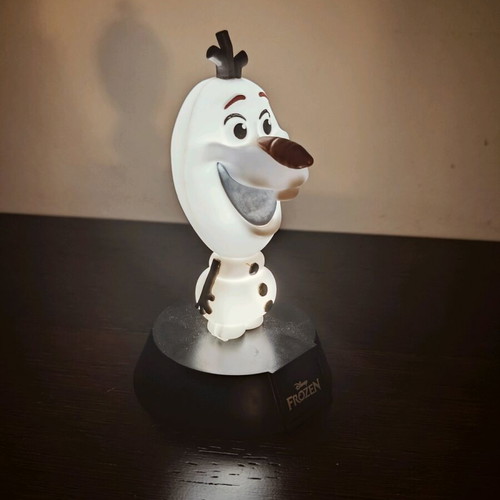 Disney Olaf Icon Light lamp like new