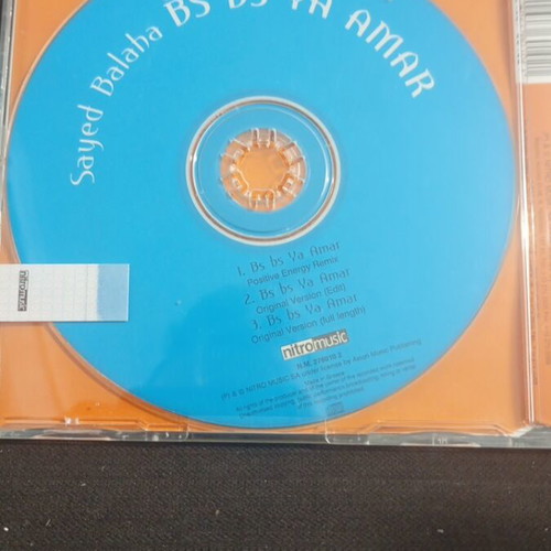 Sayed Balaha BS BS Ya Amar CD like new, sealed