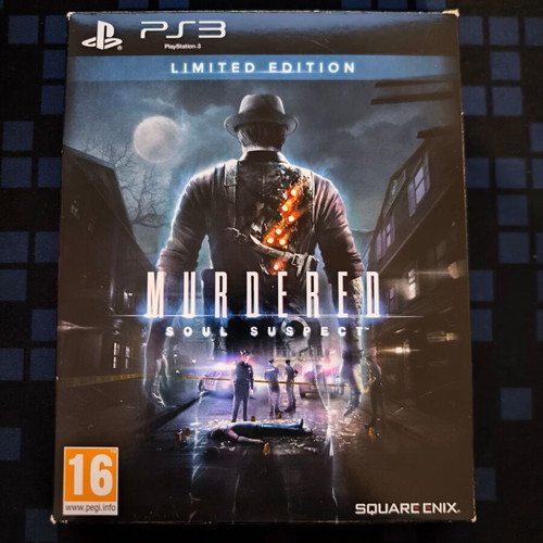 Murdered Soul Suspect Limited Edition PS3 game like new