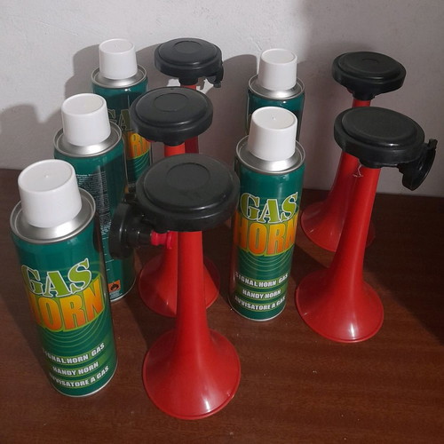 Stadium horns unused, 250 ml, set of 5 pieces