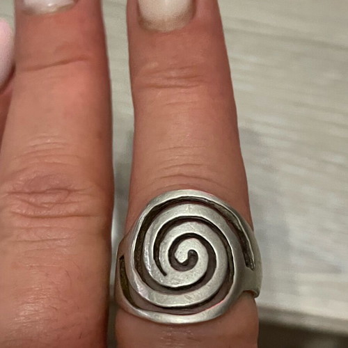 Silver 925 ring size 56