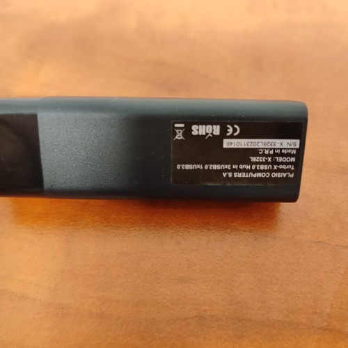 USB 4-Port Hub Turbo-X with 3m USB Extension like new