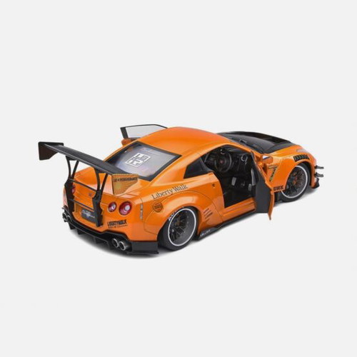Nissan GT-R R35 LB Performance Works Type 2 2020 orange model car Solido