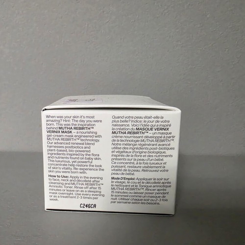 Mutha Rebirth Vernix Mask 50ml new