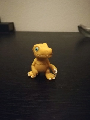 Μίνι φιγούρα Digimon Agumon μεταχειρισμένη, vintage 4,5cm
