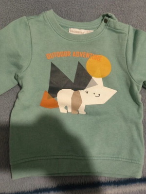 Orchestra shirt like new, turquoise, for 18-23 months