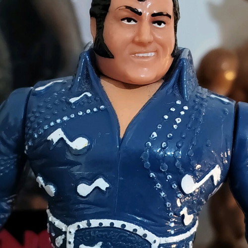 Honky Tonk Man WWF figure like new with motion mechanism