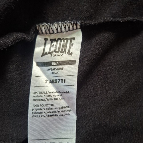 Leone long sleeve shirt XL like new, black and gold