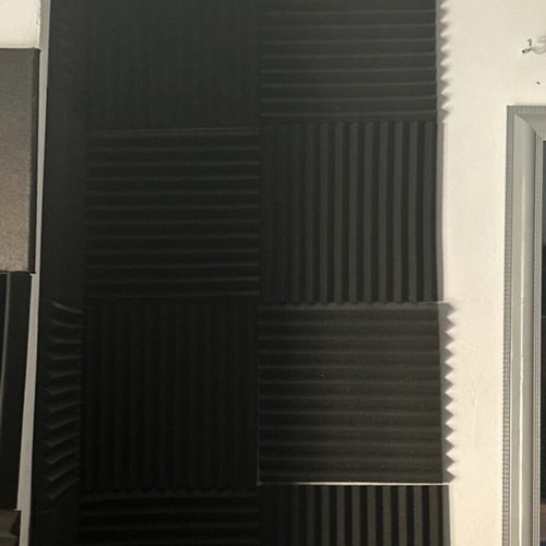 A2S Protection acoustic foam panel set 15 pcs wedge 30.5x30.5x5cm