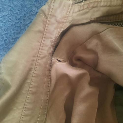 Diesel green jacket used, military style with many pockets