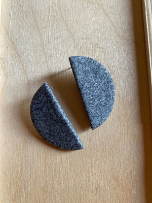 Handmade earrings made of polymer clay