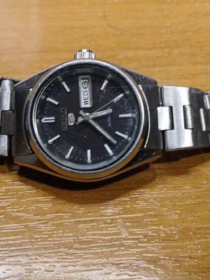 Ρολόι Seiko 5 αυτόματο γυναικείο σαν καινούργιο, waterresistant, stainlesssteel