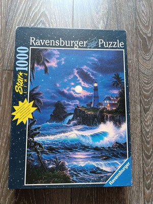 Παζλ Ravensburger 1000 κομματιών "Lighthouse in Moonlight" καινούργιο