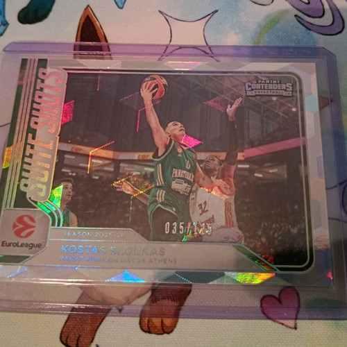 Euroleague Contenders Card Kostas Sloukas 035/125 new