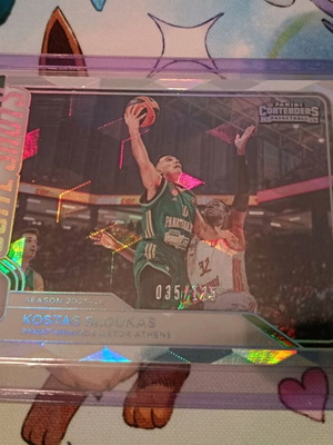 Euroleague Contenders Card Kostas Sloukas 035/125 new