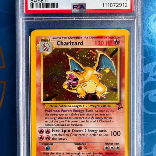Charizard base set 2 card like new