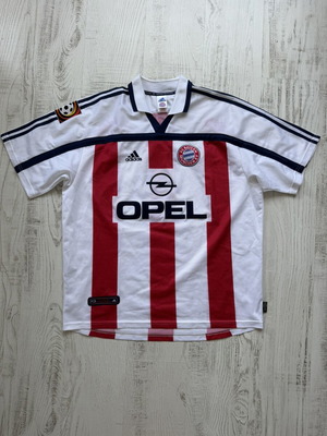 FC Bayern Munich 1999/2000 Original Retro Football Shirt Elber #9 like new