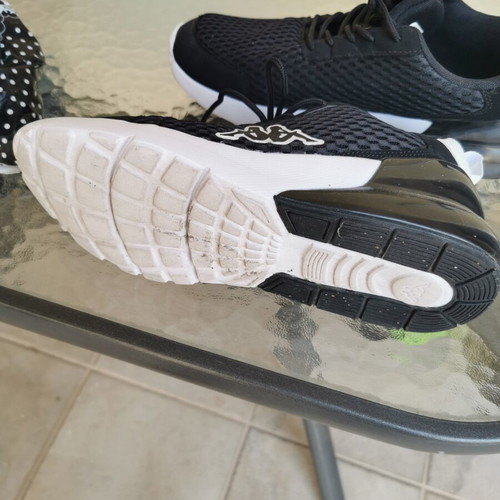 Robe di Kappa Athletic Shoes Size 42 Like New Black White