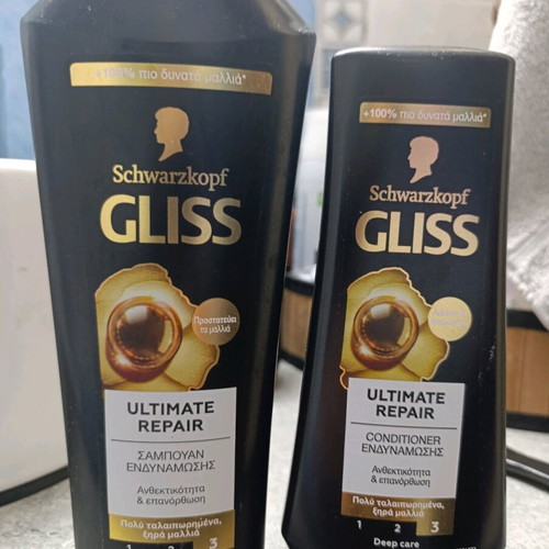 Schwarzkopf shampoo and conditioner like new for very damaged hair