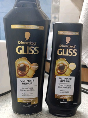 Schwarzkopf shampoo and conditioner like new for very damaged hair