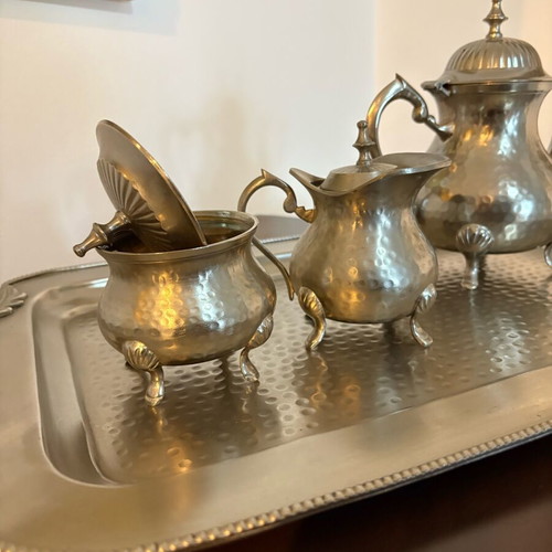 Handmade tray from India like new