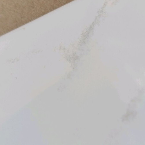 Decorative tiles 10×10 cm new, white marble effect, gloss