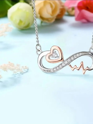 Minimal necklace new, stainless steel 316L silver