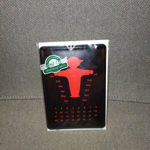 Metal card postal new